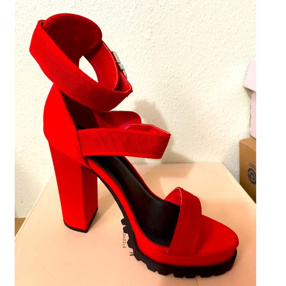 Red high heels